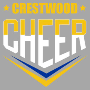 Crestwood Cheer Design 2 on a - Powerblend ® Pullover Hoodie Design