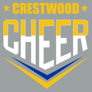 Crestwood Cheer Design 2 on a - Classics Unisex Cotton Long Sleeve T Shirt Design