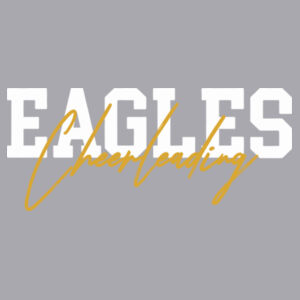 Crestwood Cheer Design 1 on a - Perfect Tri ® Tee Design