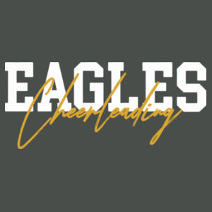 Crestwood Cheer Design 1 on a - Dri FIT Cotton/Poly Tee Design