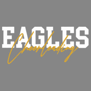 Crestwood Cheer Design 1 on a - Adult CVC Long Sleeve Tee Design
