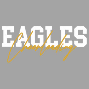 Crestwood Cheer Design 1 on a - Men's Blended T-Shirt Design