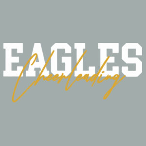 Crestwood Cheer Design 1 on a - 50/50 Youth Core Blend Tee Design