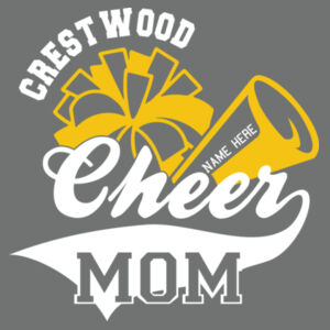 Crestwood Cheer Design 3 on a - Youth Perfect Tri ® Tee Design