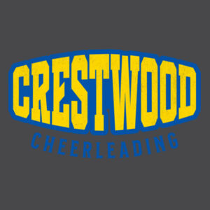 Crestwood Cheer Design 4 on a - Youth V.I.T. Fleece Crew Design