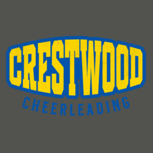 Crestwood Cheer Design 4 on a - Youth Swoosh Sleeve rLegend Tee Design