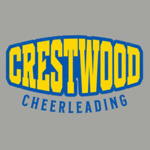 Crestwood Cheer Design 4 on a - Youth PosiCharge ® Competitor Tee Design