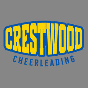 Crestwood Cheer Design 4 on a - Adult CVC Long Sleeve Tee Design