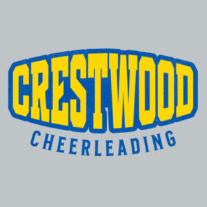 Crestwood Cheer Design 4 on a - V.I.T. Fleece Crew Design