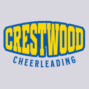 Crestwood Cheer Design 4 on a - Long Sleeve Core Cotton Tee Design