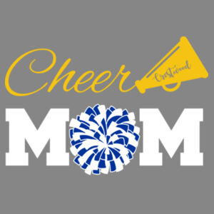 Crestwood Cheer Design 6 on a - Adult CVC Long Sleeve Tee Design