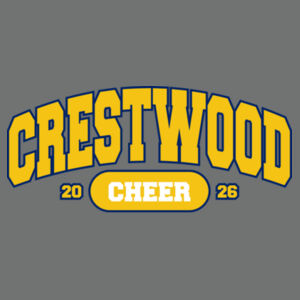 Crestwood Cheer Design 9 on a - Youth Perfect Tri ® Tee Design