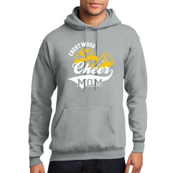 Crestwood Cheer Design 3 on a - Core Fleece Pullover Hooded Sweatshirt Thumbnail