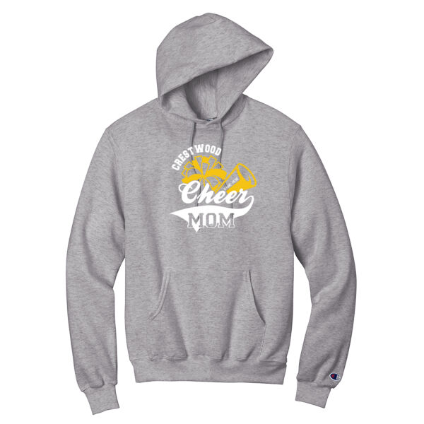 Crestwood Cheer Design 3 on a - Powerblend ® Pullover Hoodie Thumbnail