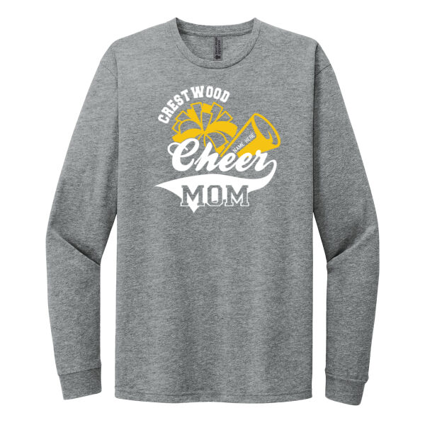 Crestwood Cheer Design 3 on a - Adult CVC Long Sleeve Tee Thumbnail