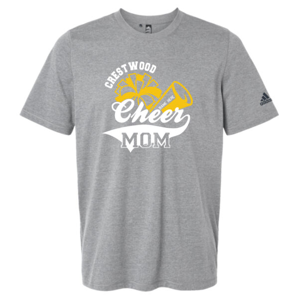 Crestwood Cheer Design 3 on a - Men's Blended T-Shirt Thumbnail