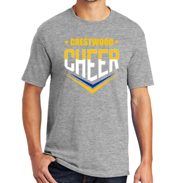 Crestwood Cheer Design 2 on a - 50/50 Core Blend Tee Thumbnail