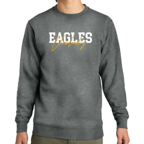 Crestwood Cheer Design 1 on a - V.I.T. Fleece Crew Thumbnail