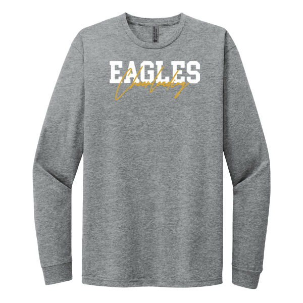 Crestwood Cheer Design 1 on a - Adult CVC Long Sleeve Tee Thumbnail