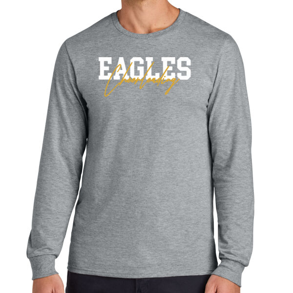 Crestwood Cheer Design 1 on a - Classics Unisex Cotton Long Sleeve T Shirt Thumbnail