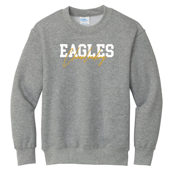 Crestwood Cheer Design 1 on a - Youth Core Fleece Crewneck Sweatshirt Thumbnail