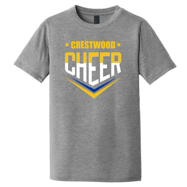Crestwood Cheer Design 2 on a - Youth Perfect Tri ® Tee Thumbnail