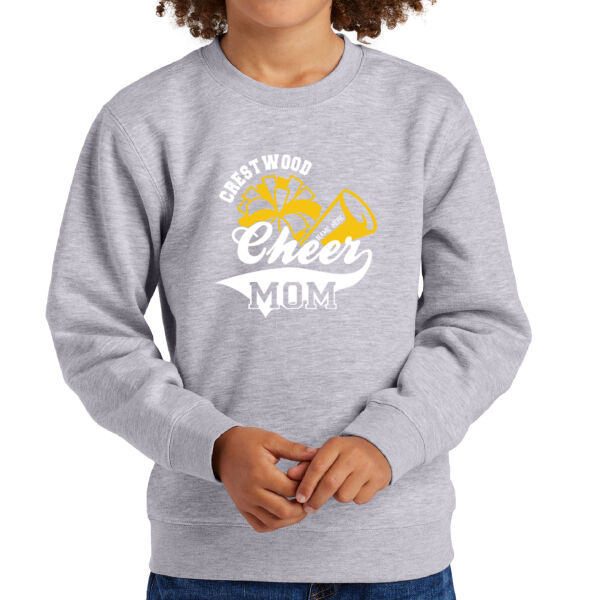 Crestwood Cheer Design 3 on a - Youth V.I.T. Fleece Crew Thumbnail