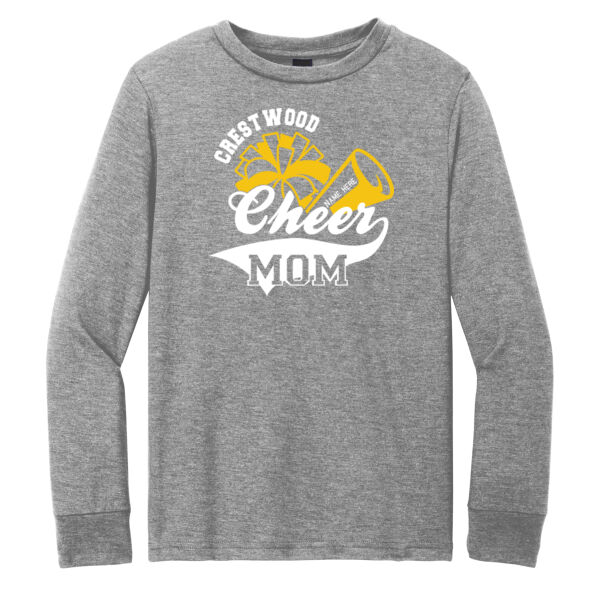Crestwood Cheer Design 3 on a - Youth Perfect Tri ® Long Sleeve Tee Thumbnail