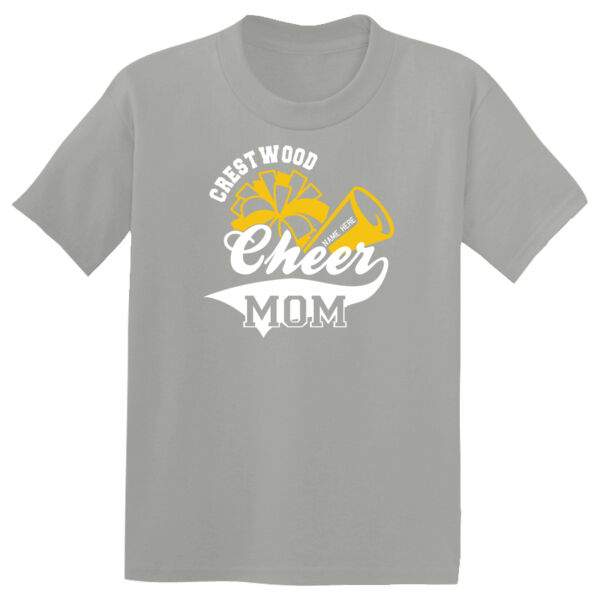 Crestwood Cheer Design 3 on a - Youth PosiCharge ® Competitor Tee Thumbnail