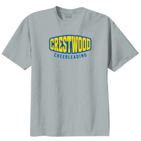 Crestwood Cheer Design 4 on a - 50/50 Youth Core Blend Tee Thumbnail