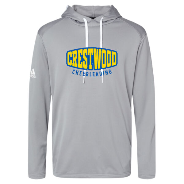 Crestwood Cheer Design 4 on a - Men's Textured Mixed Media Midweight Hooded Sweatshirt Thumbnail