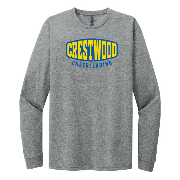 Crestwood Cheer Design 4 on a - Adult CVC Long Sleeve Tee Thumbnail