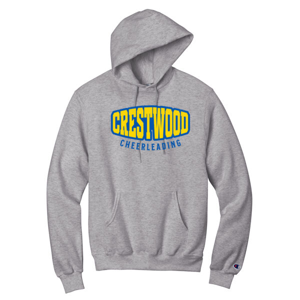 Crestwood Cheer Design 4 on a - Powerblend ® Pullover Hoodie Thumbnail