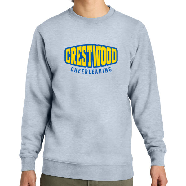 Crestwood Cheer Design 4 on a - V.I.T. Fleece Crew Thumbnail
