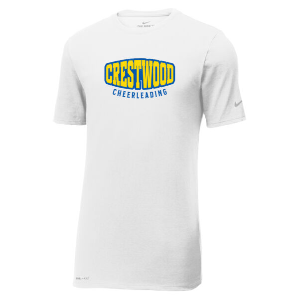 Crestwood Cheer Design 4 on a - Dri FIT Cotton/Poly Tee Thumbnail