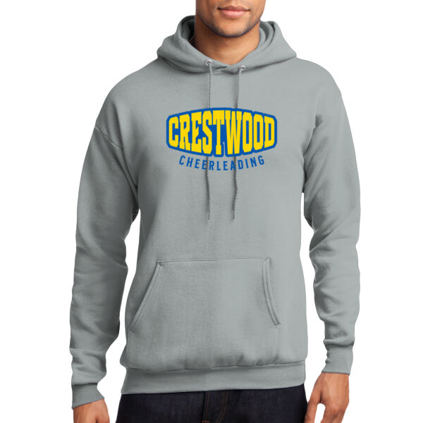 Crestwood Cheer Design 4 on a - Core Fleece Pullover Hooded Sweatshirt Thumbnail