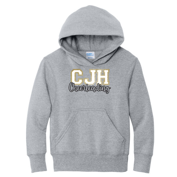 Crestwood Cheer Design 5 on a - Youth Core Fleece Pullover Hooded Sweatshirt Thumbnail