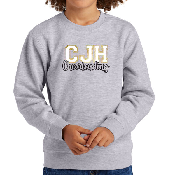 Crestwood Cheer Design 5 on a - Youth V.I.T. Fleece Crew Thumbnail