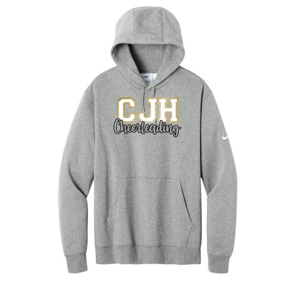 Crestwood Cheer Design 5 on a - Club Fleece Sleeve Swoosh Pullover Hoodie Thumbnail