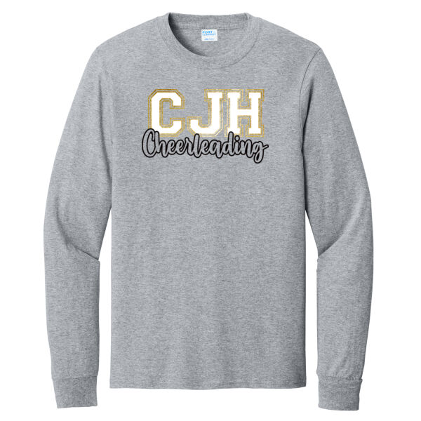 Crestwood Cheer Design 5 on a - Long Sleeve Core Cotton Tee Thumbnail
