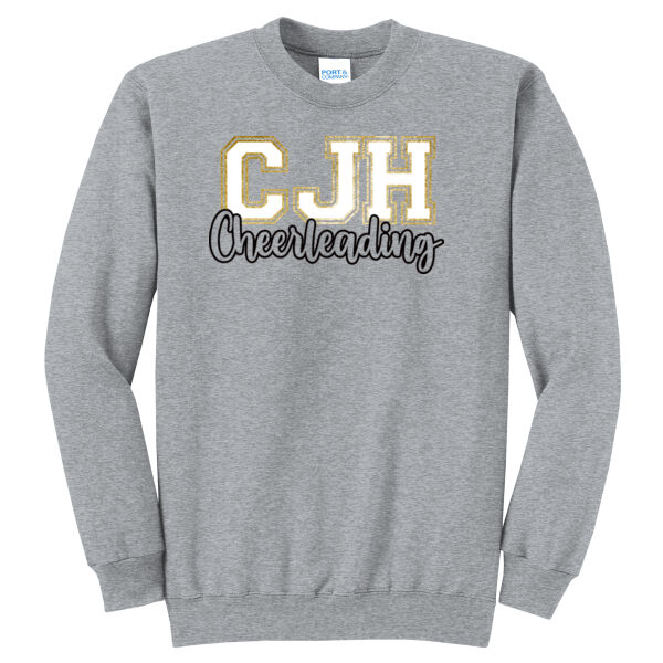 Crestwood Cheer Design 5 on a - Core Fleece Crewneck Sweatshirt Thumbnail