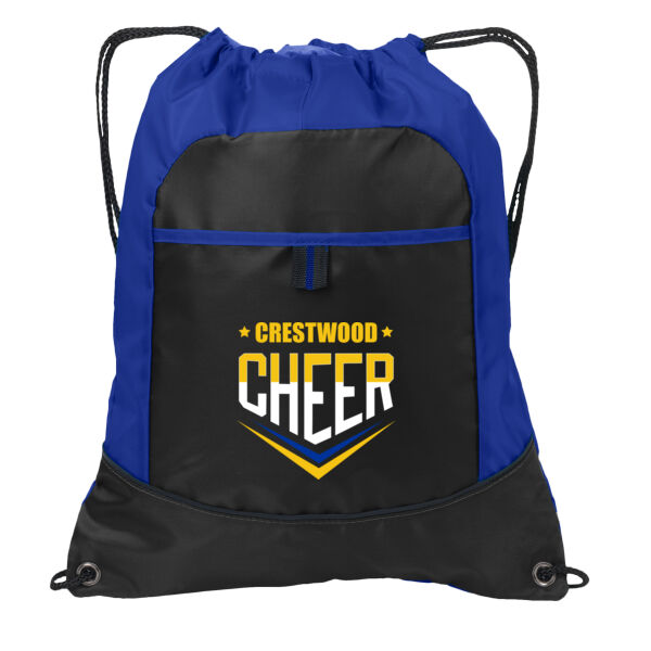 Crestwood Cheer Design 2 on a - Pocket Cinch Pack Thumbnail