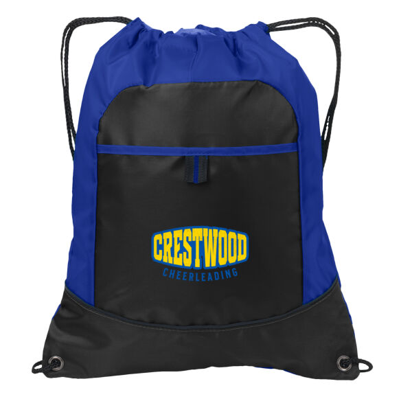 Crestwood Cheer Design 4 on a - Pocket Cinch Pack Thumbnail