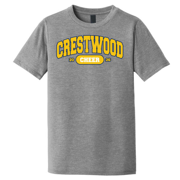 Crestwood Cheer Design 9 on a - Youth Perfect Tri ® Tee Thumbnail