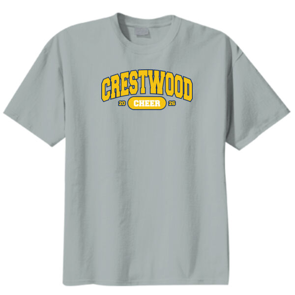 Crestwood Cheer Design 9 on a - 50/50 Youth Core Blend Tee Thumbnail
