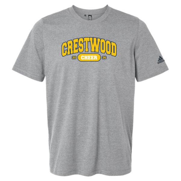 Crestwood Cheer Design 9 on a - Men's Blended T-Shirt Thumbnail